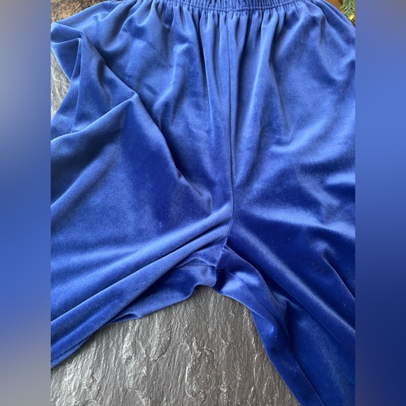 Vanity fair 2 pieces velour loundge blue - Picture 12 of 16